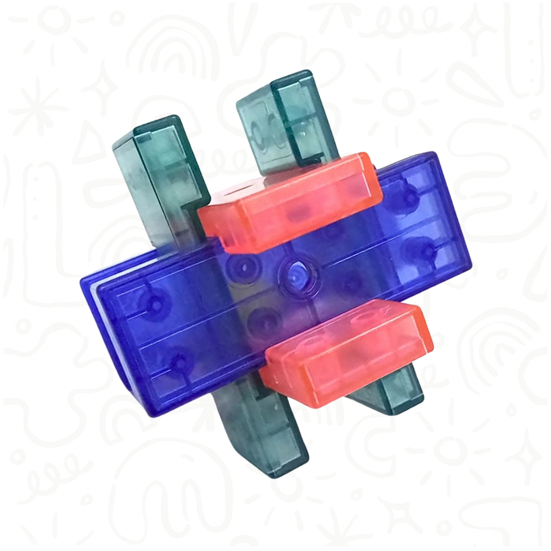 CUBO DESARMABLE ROMPECABEZAS