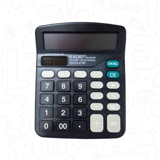 CALCULADORA ELECTRONICA CON PANTALLA GRANDE